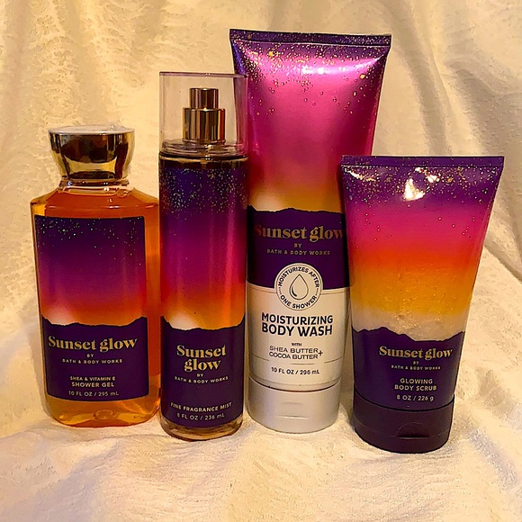 with 100 quality and 100 service Sunset glow works body and bath from